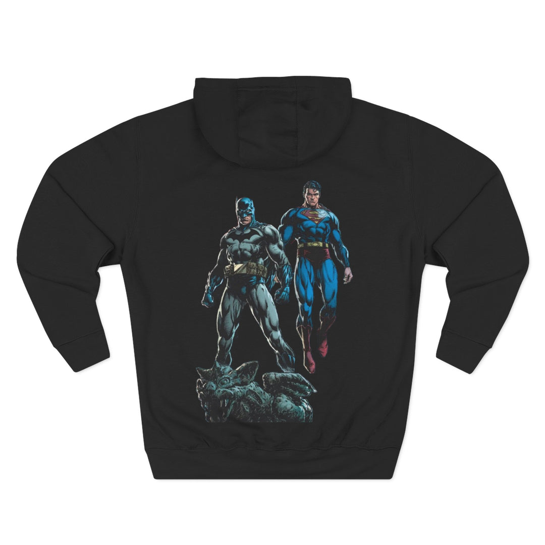 Superman and Batman Graphic Hoodie