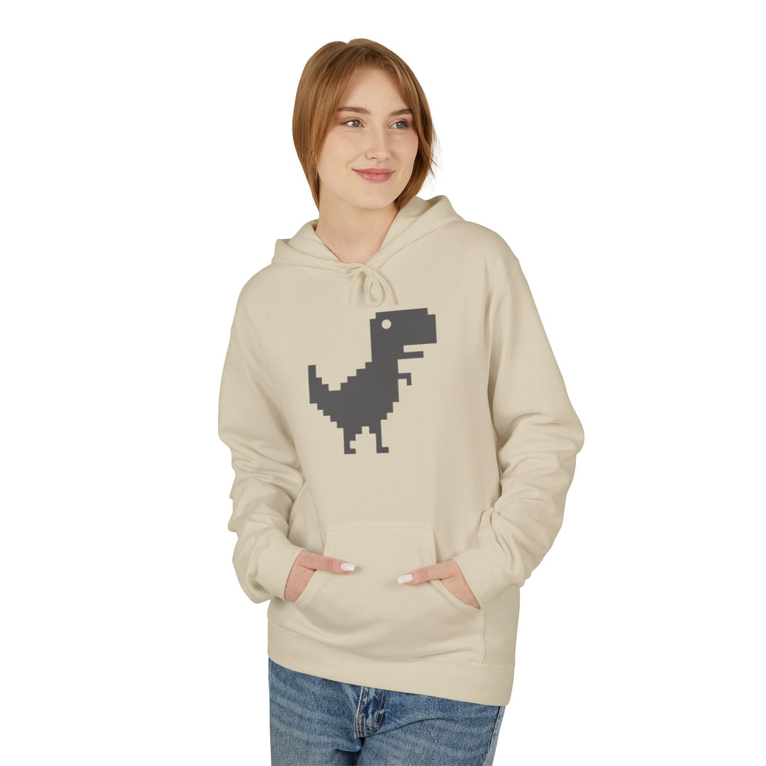 Hoodie — Pixel Dino Graphic Pullover