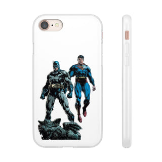 Superman and Batman phone case