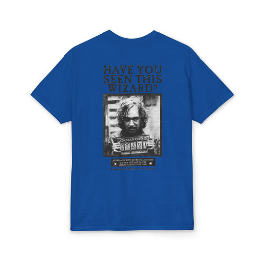 Happy Potter "Have You Seen This Wizard?" T-Shirt — Vintage Wanted Poster Graphic Tee