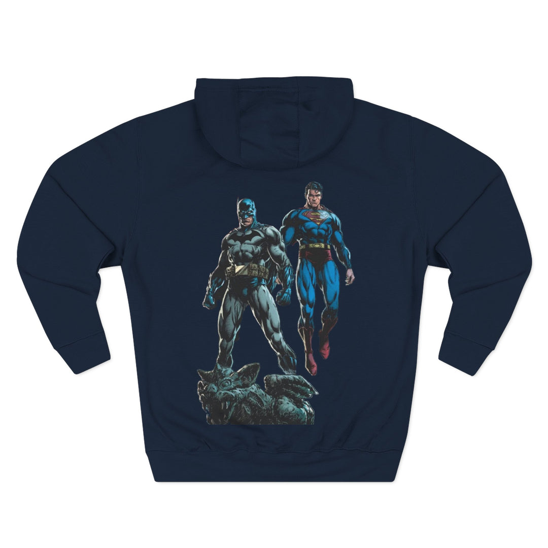 Superman and Batman Graphic Hoodie