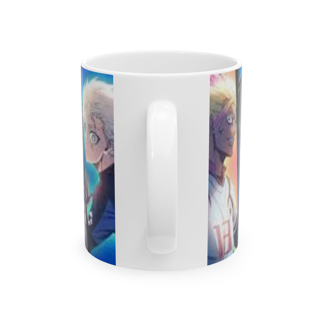Bluelock Anime Players Ceramic Mug — Colorful Team Character Collage (11oz/15oz)