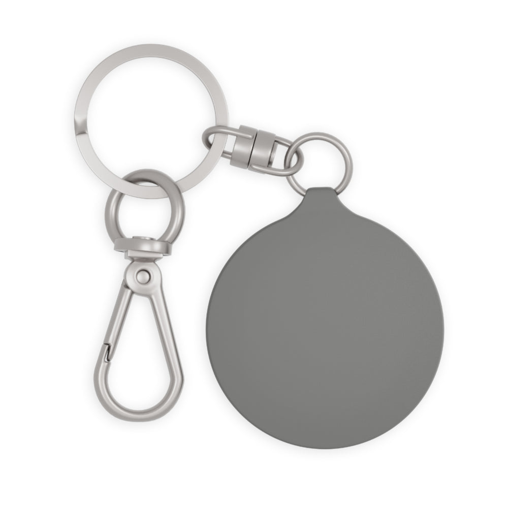 Round Anime Couple Keyring — Cute Best Friends Keychain