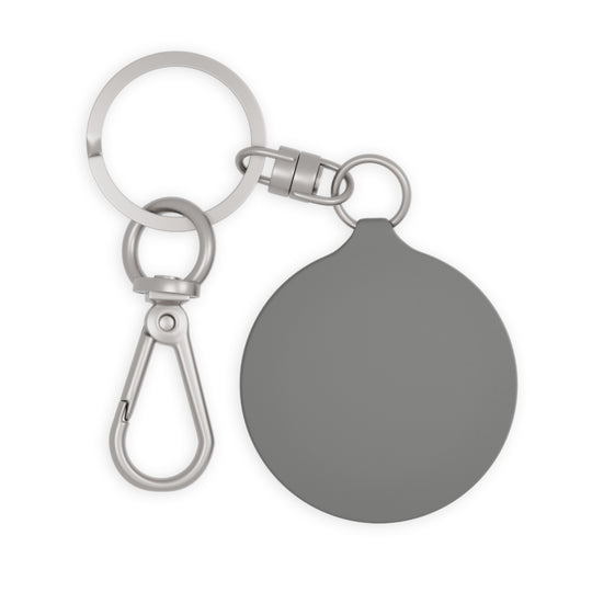 Round Anime Couple Keyring — Cute Best Friends Keychain