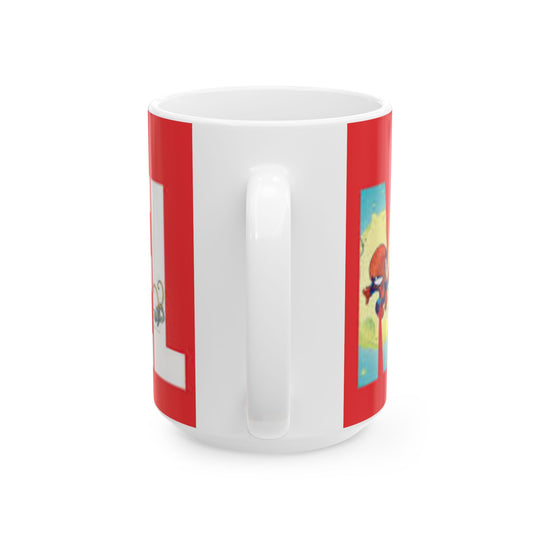 Marvel Heroes Collage Ceramic Mug (11oz/15oz) — Retro Superhero Coffee Cup