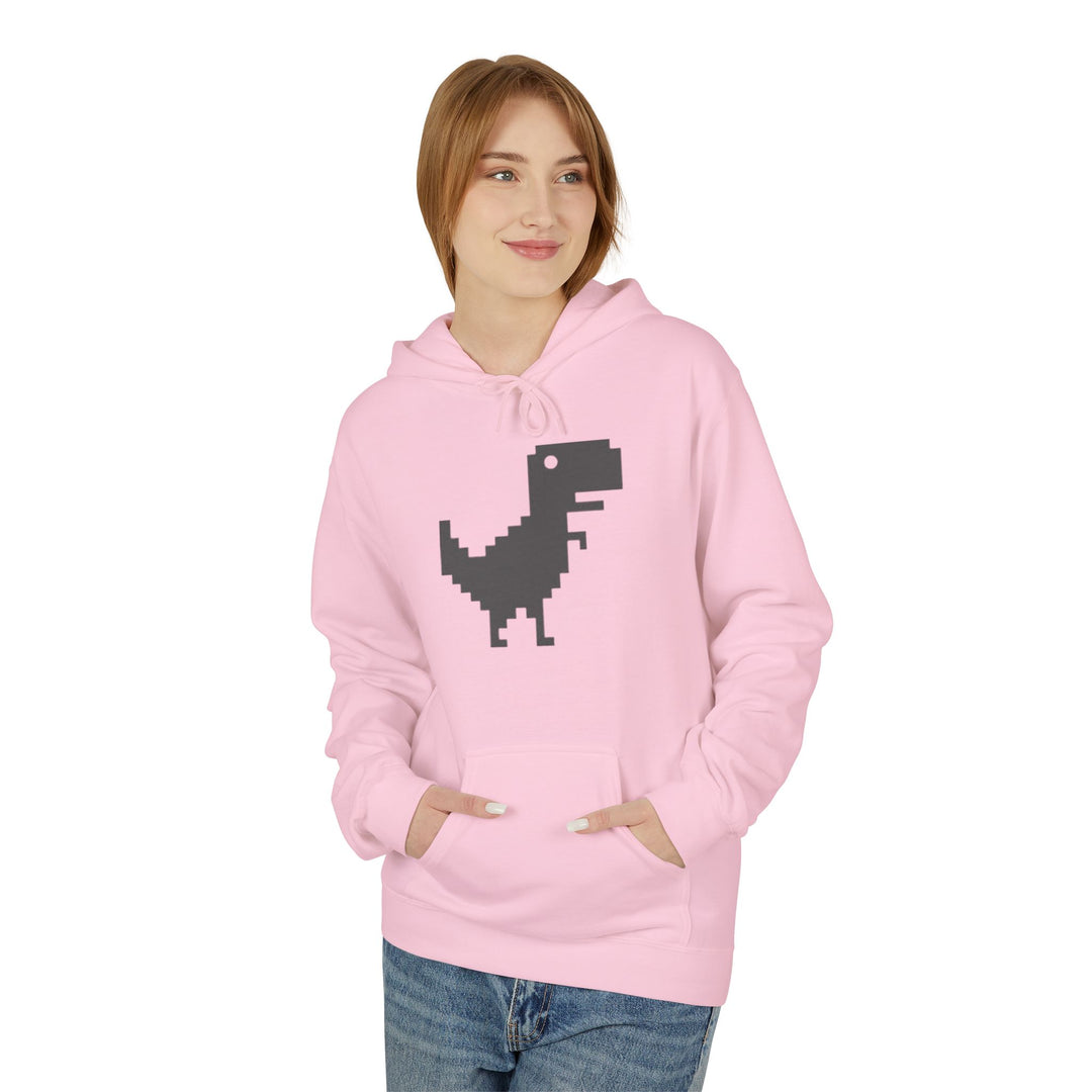 Hoodie — Pixel Dino Graphic Pullover