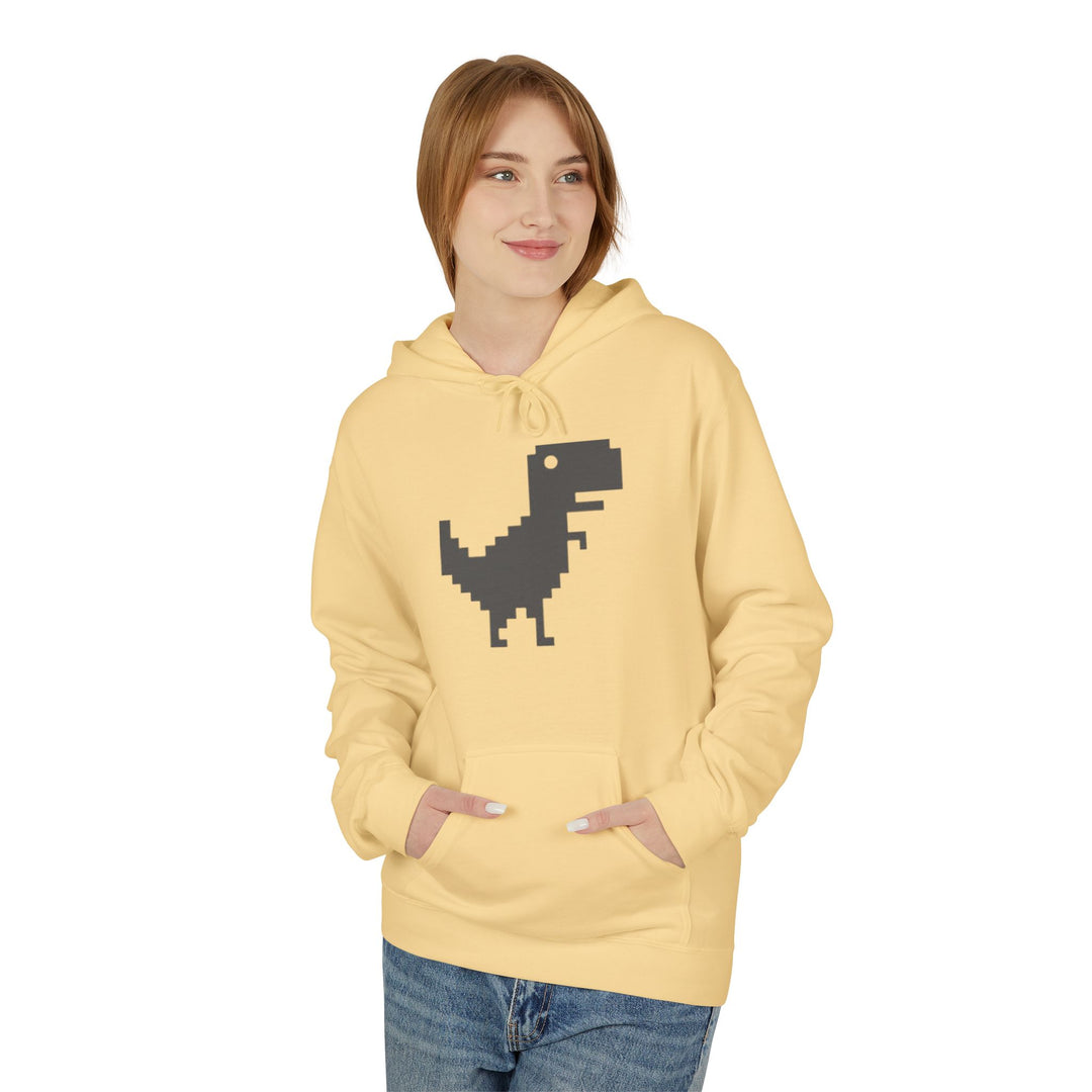Hoodie — Pixel Dino Graphic Pullover